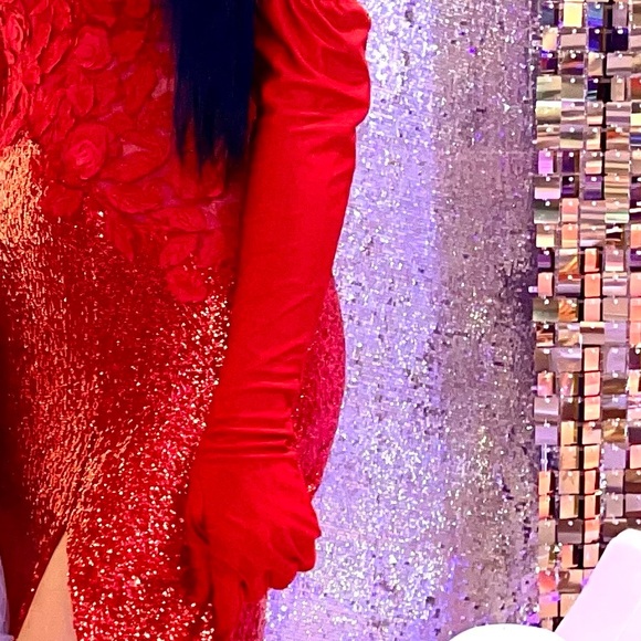 Jovani Red Dress - Picture 4 of 10